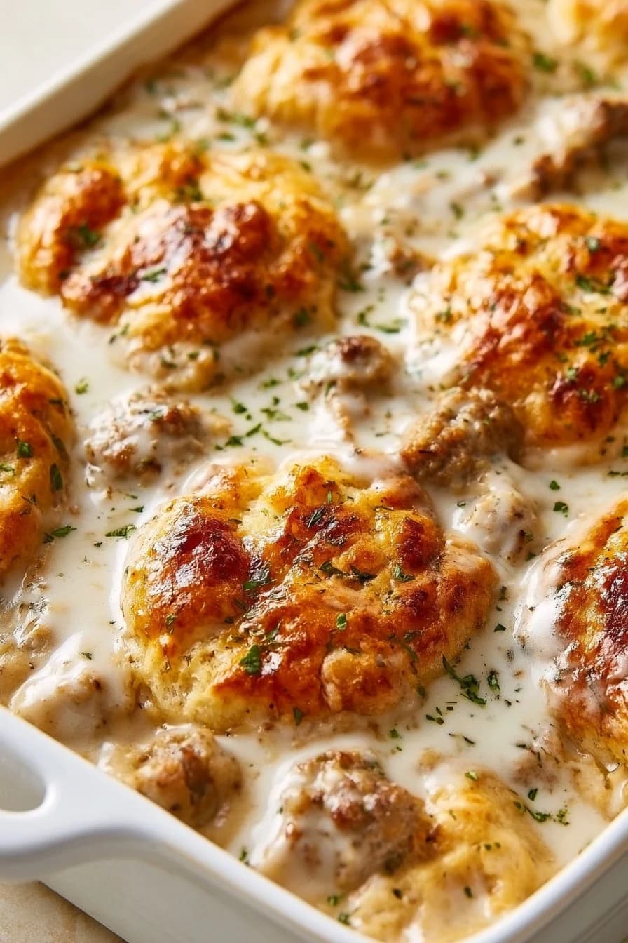 Biscuits and Gravy Casserole: A Hearty Breakfast Classic