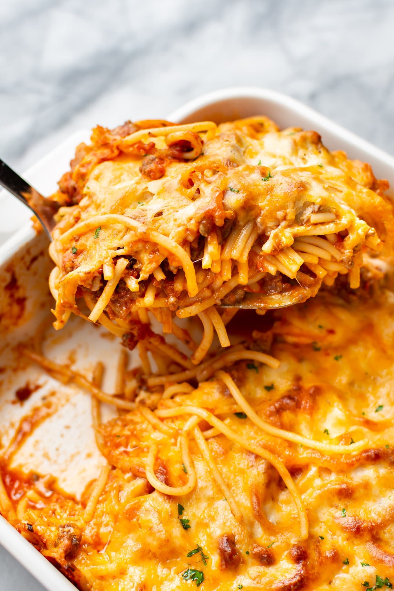 Easy Baked Spaghetti: Cheesy Comfort Food Ready in 45 Minutes