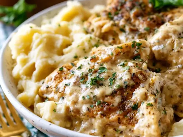 Simple Crockpot Ranch Chicken: Tender Chicken with Creamy Ranch Sauce