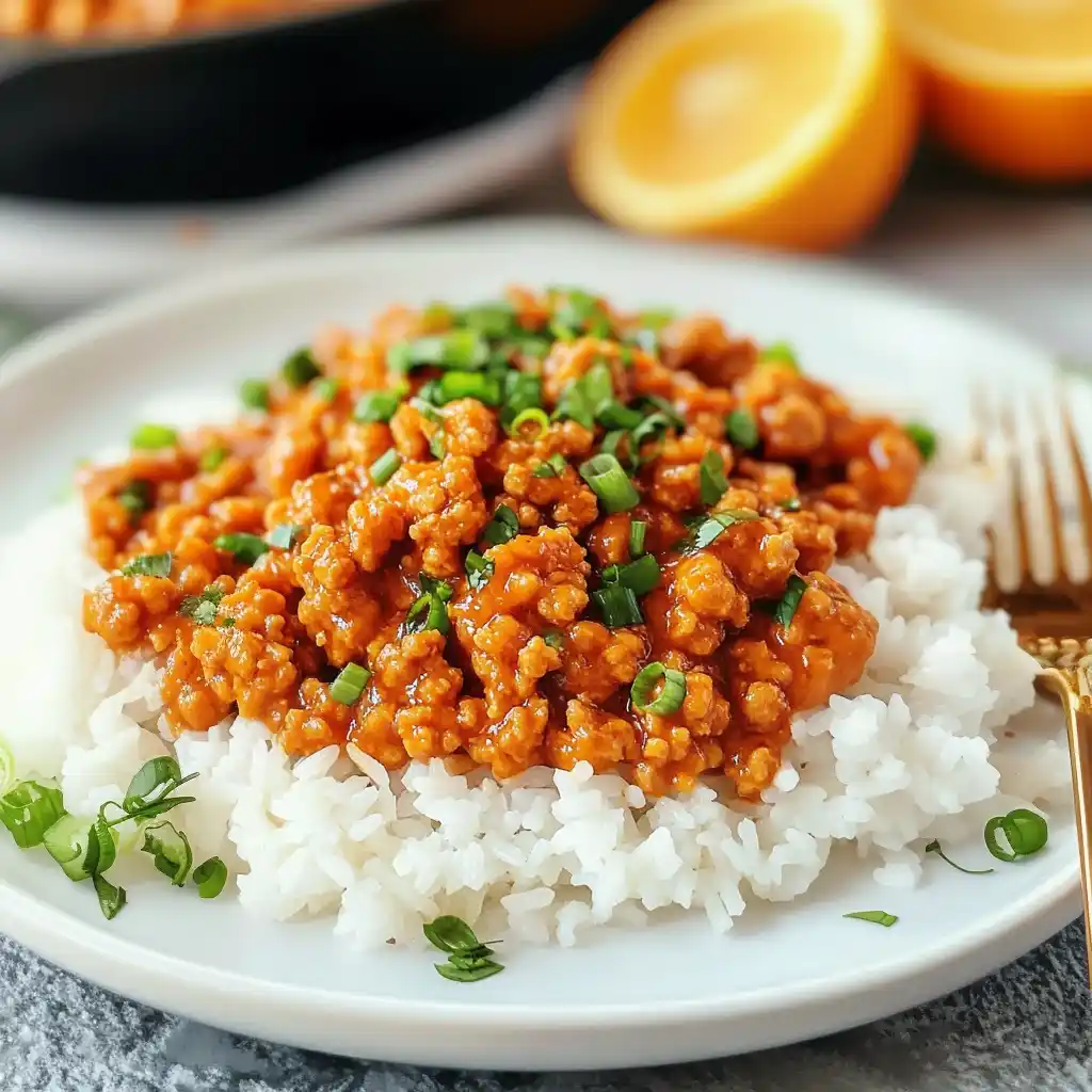 Easy Orange Ground Chicken: Quick, Zesty Weeknight Dinner