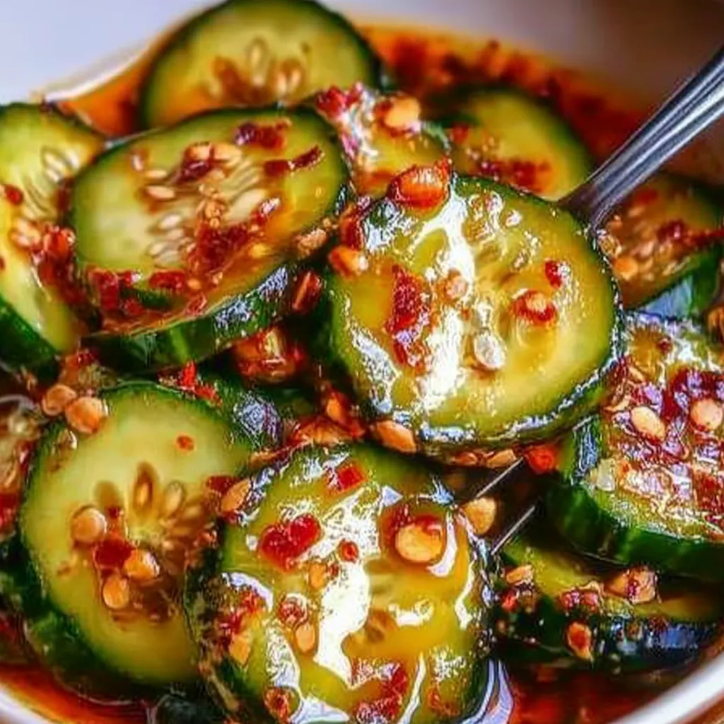 Korean Cucumber Salad: Crunchy and Zesty Side Dish with Fresh Flavor
