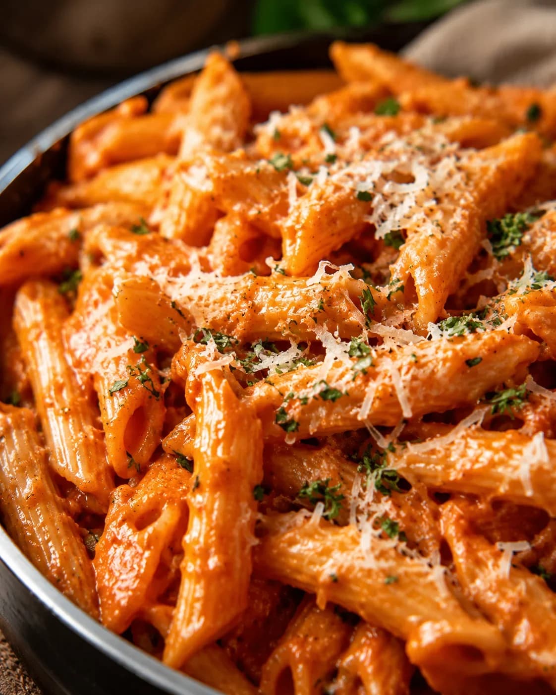Creamy Red Sauce Pasta: Quick Comforting Weeknight Dinner