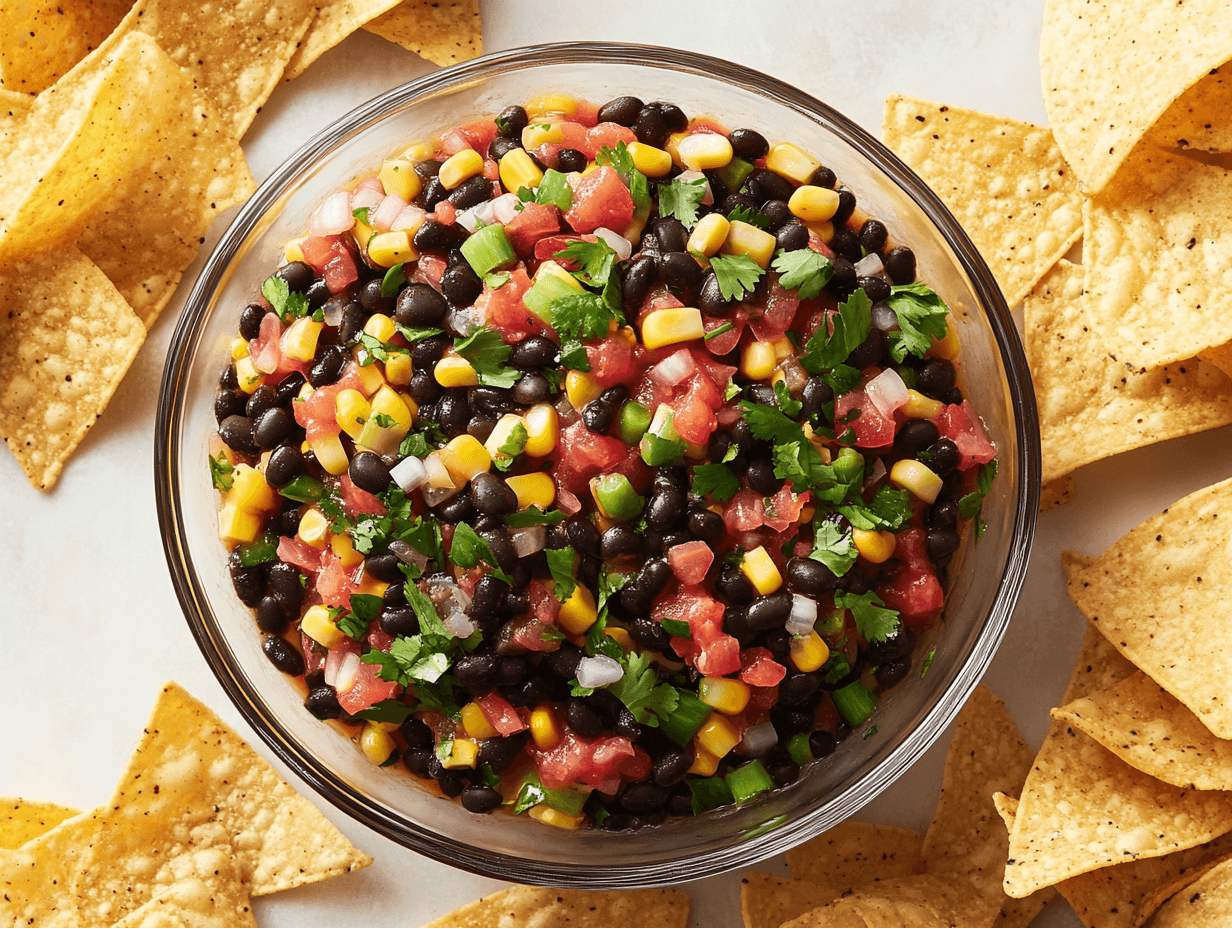 Cowboy Caviar with Rotel: A Fresh and Zesty Colorful Dip